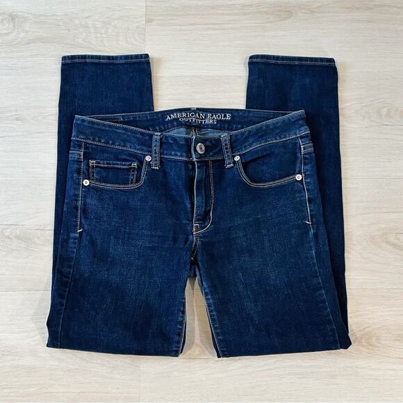 American Eagle Super Stretch Skinny Jeans Size 26 (short) EUC - Picture 5 of 13